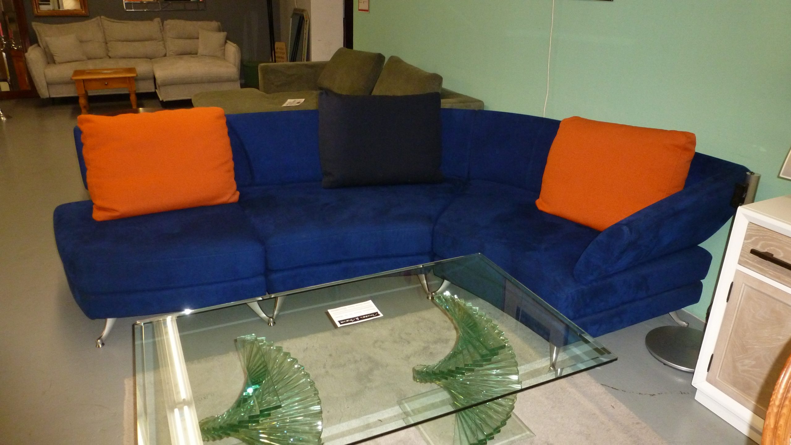 Designer-Sofa "Rolf Benz"