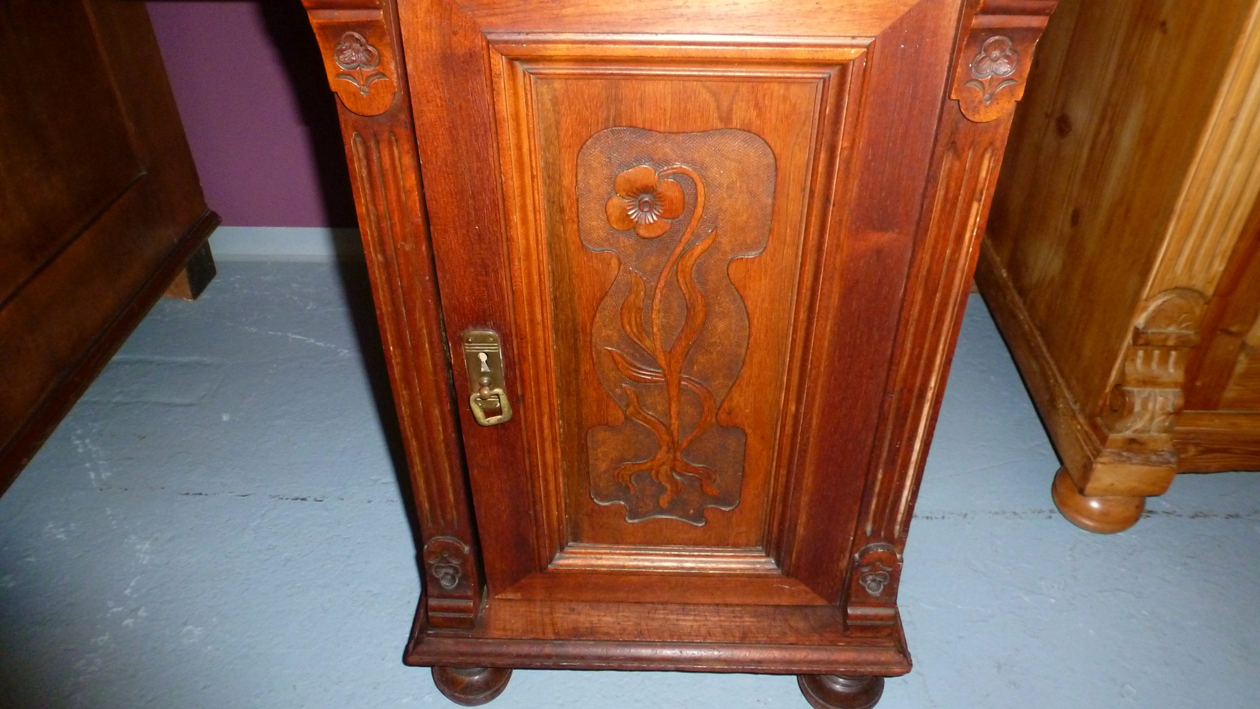 Schreibtisch "Kupferplatte" – Bild 4