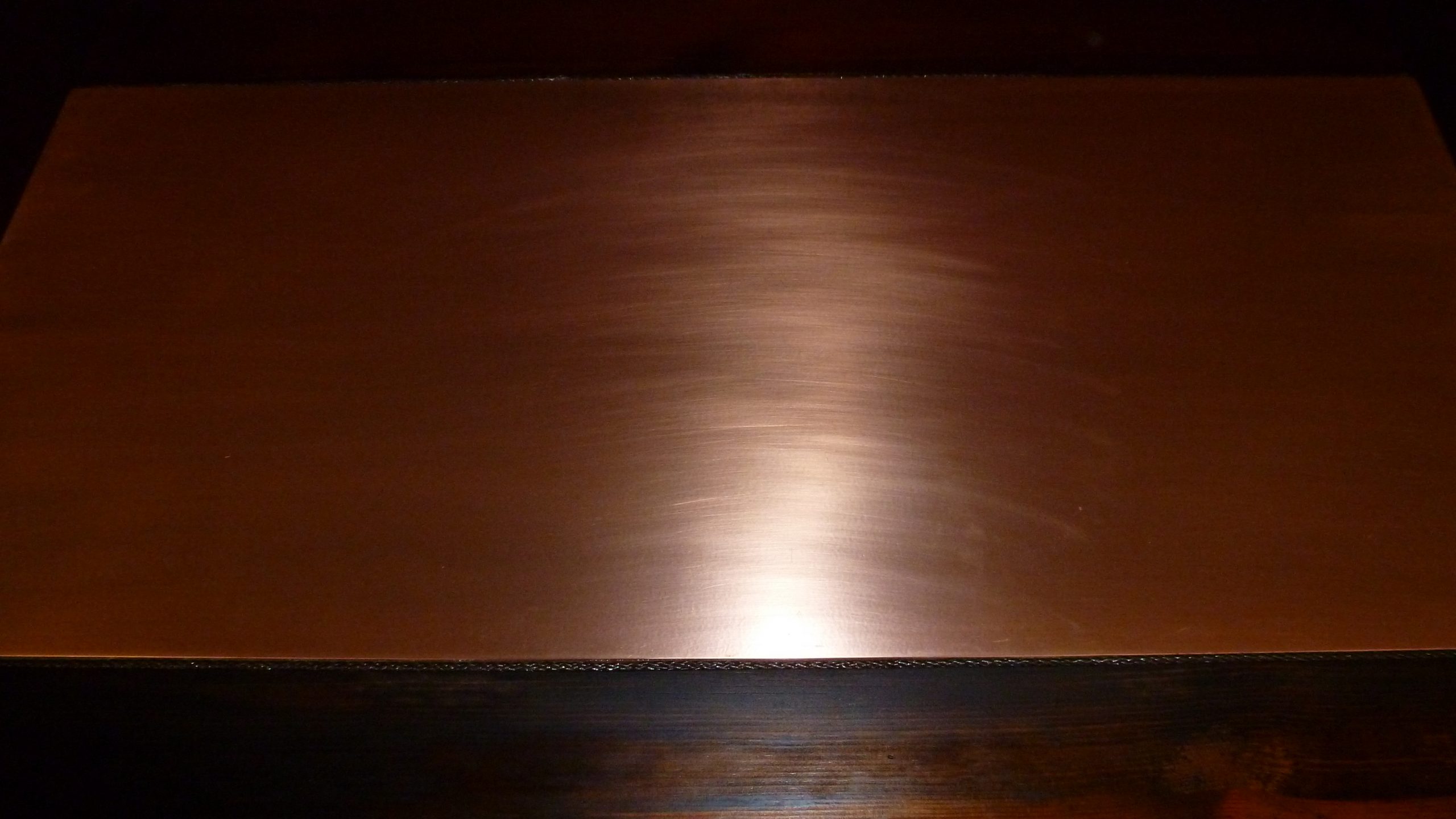 Schreibtisch "Kupferplatte" – Bild 7